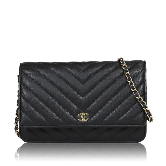 CHANEL チェーンウォレット 19&nbsp;x12&nbsp;x3cm(幅&nbsp;x 高さ&nbsp;x マチ)