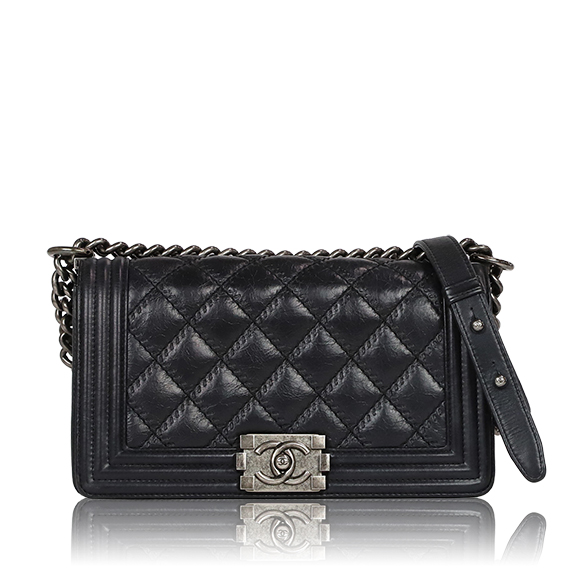 CHANEL ボーイシャネル 25&nbsp;x15&nbsp;x7cm(幅&nbsp;x 高さ&nbsp;x マチ)