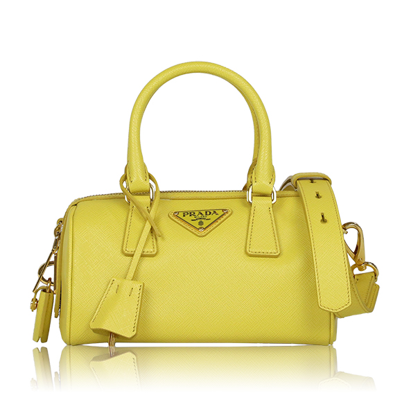 PRADA（プラダ）サフィアーノレザートップハンドルバッグ