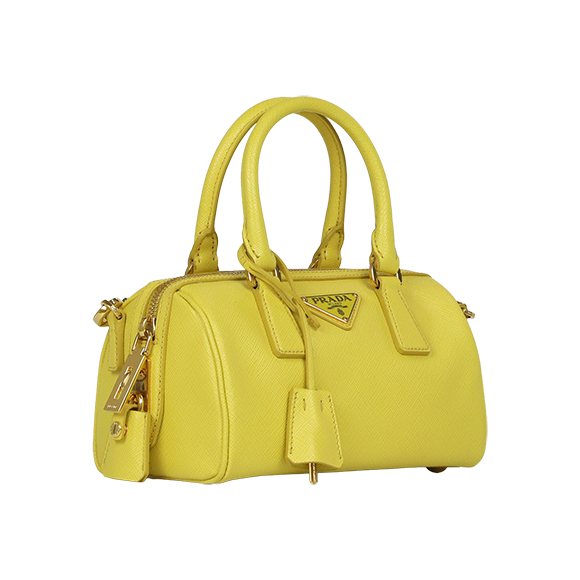 PRADA（プラダ）サフィアーノレザートップハンドルバッグ