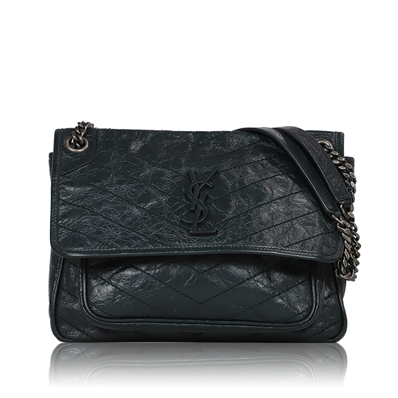 SAINT LAURENT ニキ 28&nbsp;x21&nbsp;x9cm(幅&nbsp;x 高さ&nbsp;x マチ)