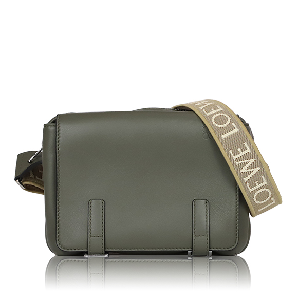 LOEWE ミリタリーメッセンジャーバッグXS 