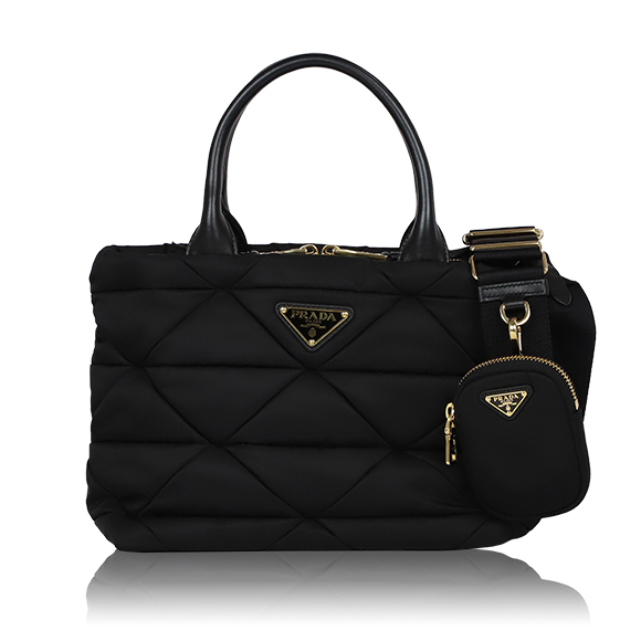 PRADA パデッドRe-Nylonトートバッグ 