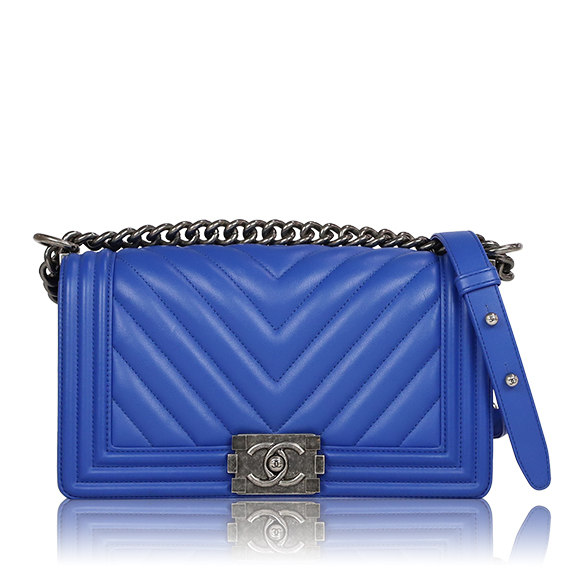 CHANEL ボーイシャネル 25&nbsp;x14&nbsp;x6cm(幅&nbsp;x 高さ&nbsp;x マチ)