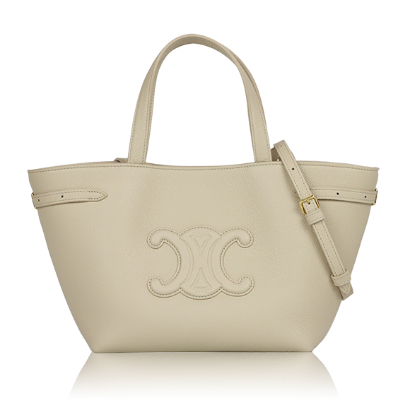 CELINE ミニカバアナイスキュイルトリオンフ 21&nbsp;x19&nbsp;x9cm(幅&nbsp;x 高さ&nbsp;x マチ)