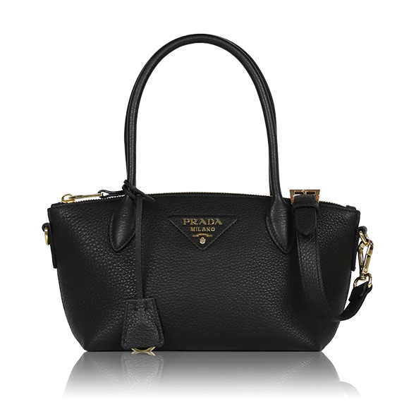 PRADA レザーミニハンドバッグ 21&nbsp;x14&nbsp;x10cm(幅&nbsp;x 高さ&nbsp;x マチ)