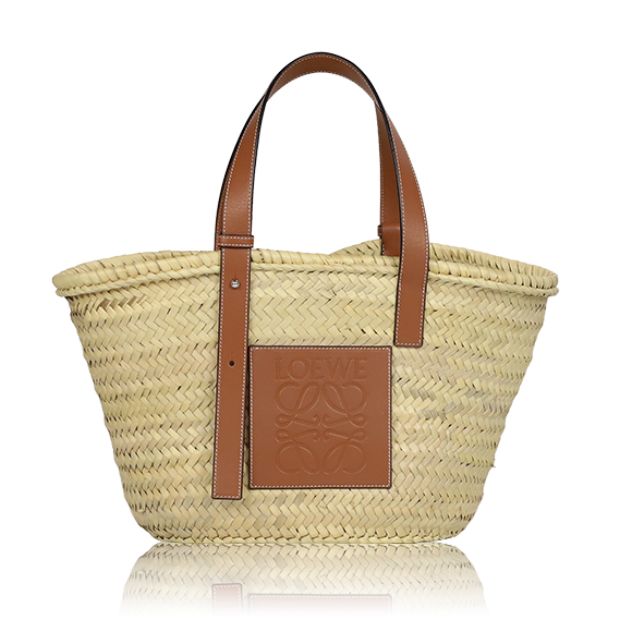 LOEWE バスケットバッグラージ 28&nbsp;x26&nbsp;x18cm(幅&nbsp;x 高さ&nbsp;x マチ)