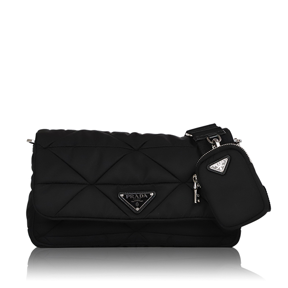 PRADA パデッドRe-Nylonショルダーバッグ 26&nbsp;x15&nbsp;x7cm(幅&nbsp;x 高さ&nbsp;x マチ)