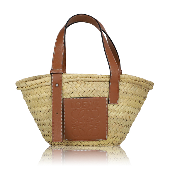 LOEWE バスケットバッグスモール 18&nbsp;x18&nbsp;x13cm(幅&nbsp;x 高さ&nbsp;x マチ)