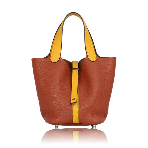 HERMES ピコタンロックPM 18&nbsp;x18&nbsp;x13cm(幅&nbsp;x 高さ&nbsp;x マチ)