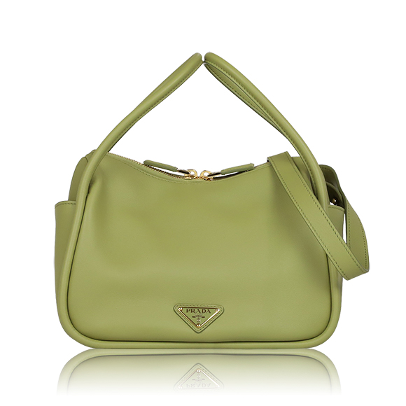 PRADA ダーリンソフトグレインレザーハンドバッグ 25&nbsp;x18&nbsp;x10cm(幅&nbsp;x 高さ&nbsp;x マチ)