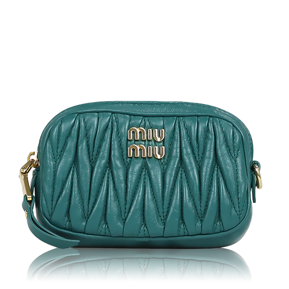 Miu Miu ウエストバッグ 12&nbsp;x8&nbsp;x3cm(幅&nbsp;x 高さ&nbsp;x マチ)