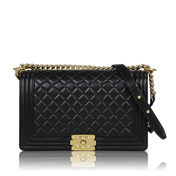 CHANEL ボーイシャネル 28&nbsp;x18&nbsp;x6cm(幅&nbsp;x 高さ&nbsp;x マチ)