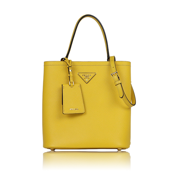 PRADA パニエサフィアーノレザーバッグ 