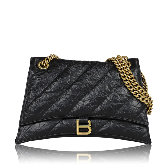 BALENCIAGA クラッシュチェーンバッグ 31&nbsp;x20&nbsp;x10cm(幅&nbsp;x 高さ&nbsp;x マチ)