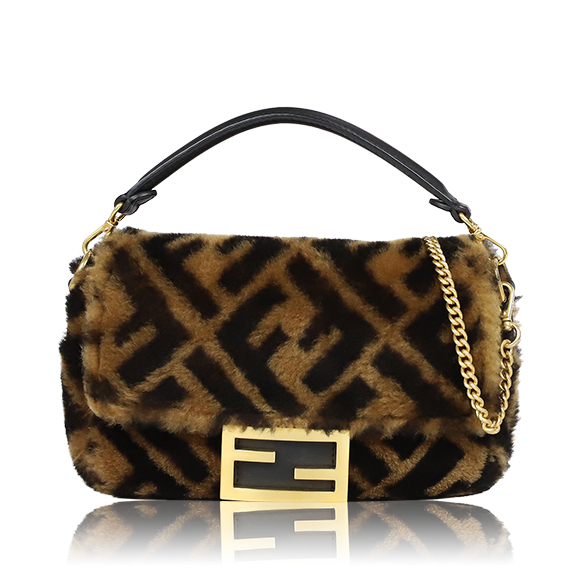 FENDI バゲット 19&nbsp;x13&nbsp;x6cm(幅&nbsp;x 高さ&nbsp;x マチ)