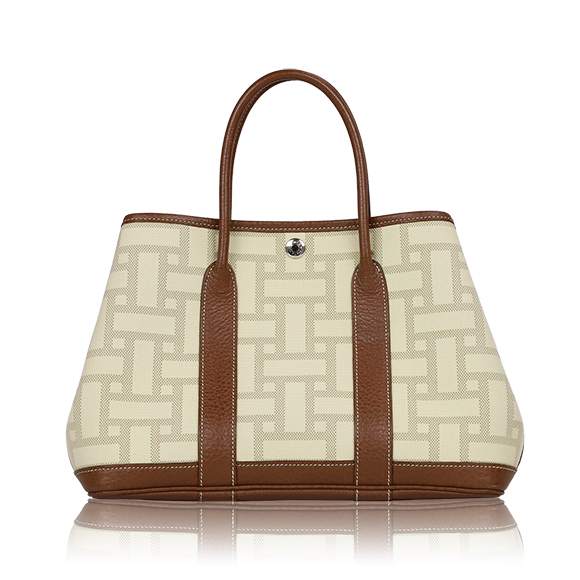HERMES ガーデンパーティTPM 30&nbsp;x21&nbsp;x13cm(幅&nbsp;x 高さ&nbsp;x マチ)
