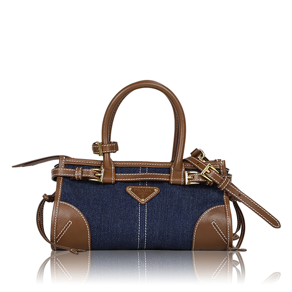 PRADA ボニースモールハンドバッグ 23&nbsp;x12&nbsp;x8cm(幅&nbsp;x 高さ&nbsp;x マチ)