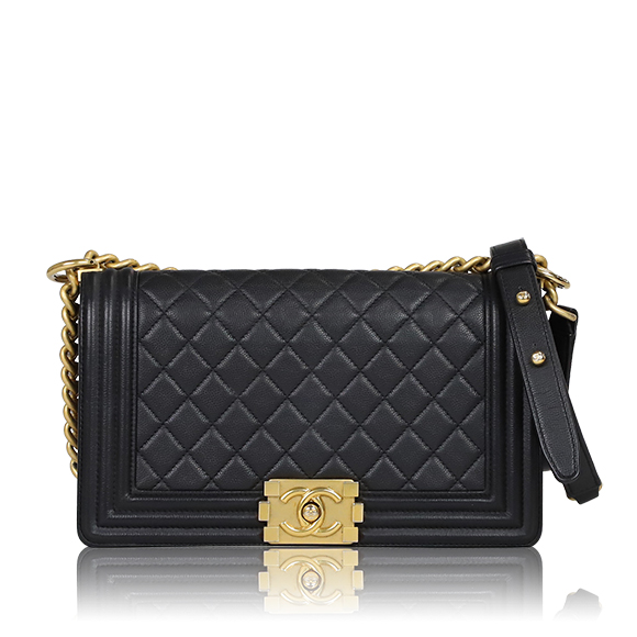 CHANEL ボーイシャネル 24&nbsp;x15&nbsp;x6cm(幅&nbsp;x 高さ&nbsp;x マチ)