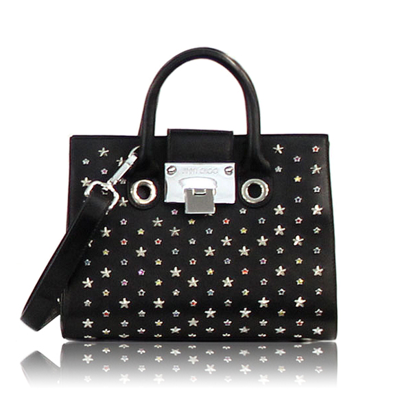 JIMMY CHOO ライリー 23 x18 x9cm(幅 x 高さ x マチ)