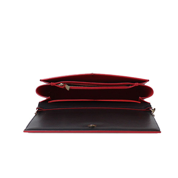 Christian Louboutin　クリスチャンルブタン　パロマ　クラッチ Paloma Clutch ブラック カーフレザー - Bags - Women