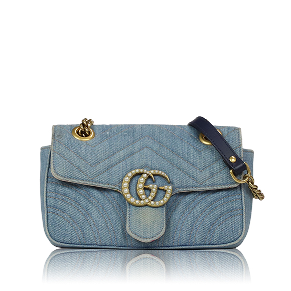 GUCCI GGマーモント 21 x13 x6cm(幅 x 高さ x マチ)